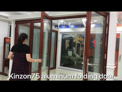 balcony glazing system bi folding door on China WDMA