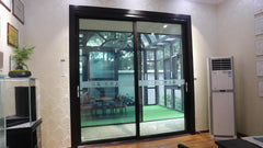 modern interior aluminium alloy french automatic sliding doors for sale on China WDMA