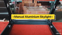 Special design aluminium sliding fashionable and skylight window with great price slope roof on China WDMA