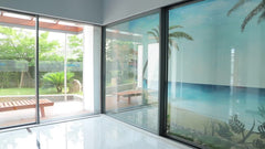 Aluminum three panel sliding door on China WDMA