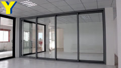 AS2047 certified aluminum alloy sliding door professional aluminium sliding doors with tinted glass on China WDMA