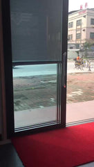 Aluminum Glass Sliding Patio Door with Blinds Inside on China WDMA