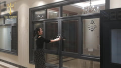 Tinted Glass Window Aluminum Frame Sliding Windows For Ghana Ventana Aluminio on China WDMA