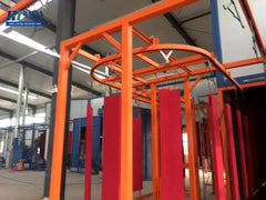 Best Security Doors Automatic Electrostatic Powder Coating Line on China WDMA