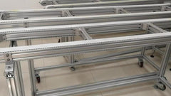 Framed Silver Anodized Industrial Non-standard Sliding Glass Door Frame Aluminum U Slot Profiles on China WDMA