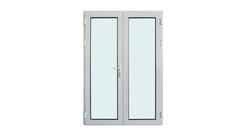 YY Australian standard Aluminum door exterior and storm security door with Laminated glass french door on China WDMA