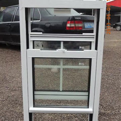 WDMA Single Hung Double Glazed Aluminium Windows For Shop Use