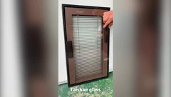 laminated glass with integral blinds for window on China WDMA