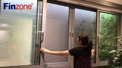 three track sliding window office interior sliding window lift up sliding window on China WDMA