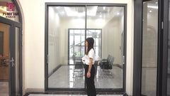 Beautiful balcony sliding glass door on China WDMA