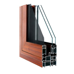 OEM ODM latest design aluminum frame casement picture aluminum material window and door on China WDMA