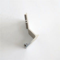 OEM design Aluminum louver clip,Multiple section Aluminum profile for louver installation on China WDMA