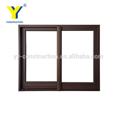 Office sliding glass window / Aluminium double glazed windows with Australian standards & New Zealand standards on China WDMA