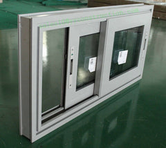 Office sliding glass window / Aluminium double glazed windows with Australian standards & New Zealand standards on China WDMA