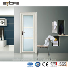 Oval glass entry door with aluminum panel and glass door for optional on China WDMA