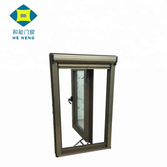 PVC High Evaluation Wood Color PVC Opening Casement Windows