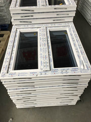 PVC Horizontal Sliding Windows,Impact Hurricane Proof Plastic Slider double glazing Window on China WDMA