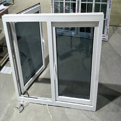 PVC Hurricane Impact Glass casement Windows for Bahamas on China WDMA