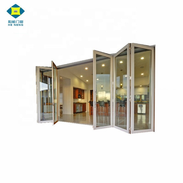 PVC Plastic Japanese Folding Sliding Glass Doors For Bathrooms on China WDMA