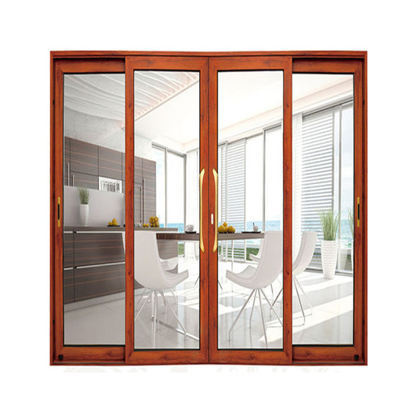 Patio big small frame aluminum door Glass Aluminum Sliding Door on China WDMA