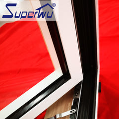 Philippines Price French Aluminum Casement Double Tempered Glass Window on China WDMA