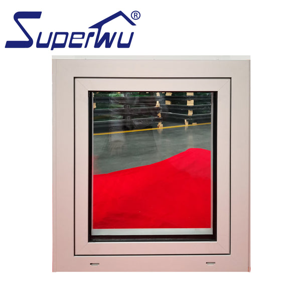 Philippines Price French Aluminum Casement Double Tempered Glass Window on China WDMA