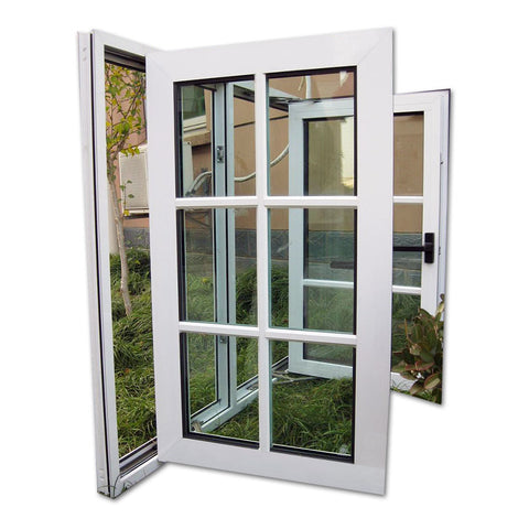 Plastic Frame Material and Horizontal Opening Pattern pvc windows on China WDMA