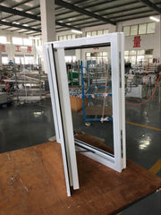 Plastic Frame Material and Horizontal Opening Pattern pvc windows on China WDMA