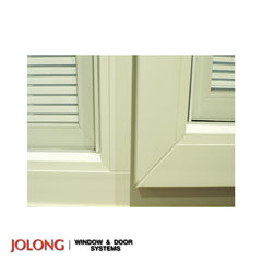 Plastic Vinyl swing blinds casement Tilt and turn double glazed glass window design on China WDMA