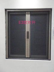 Pleated Mesh Folding Retractable Mosquito Screen Door /retractable pleated insect screen for windows and door on China WDMA