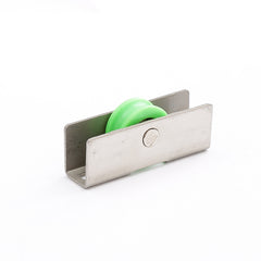 Pocket door hardware plastic window rollers track for sliding cabinet doors on China WDMA