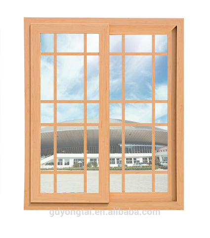 Popular Double Glazed UPVC/PVC Sliding Window with Special Design on China WDMA