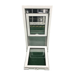 Popular Thermal Insulation Aluminum Vinyl UPVC American Double Hung Windows on China WDMA