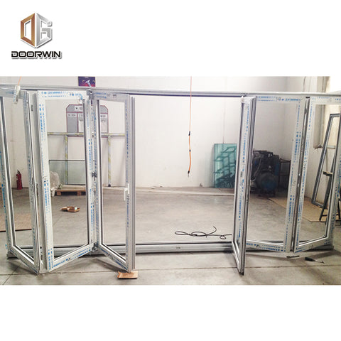 Popular frameless bifolding doors folding to separate rooms perth on China WDMA