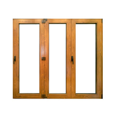 Powder coat aluminum casting glass wood bi folding sliding door price on China WDMA