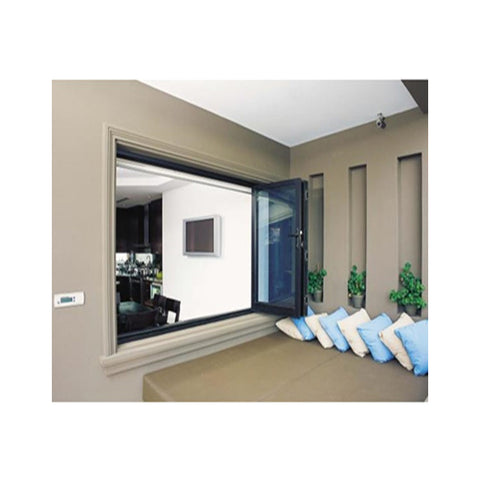 Powder coated cheap house aluminum bi fold windows for sale with European standard on China WDMA