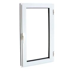 Powder coated office interior aluminium frame window