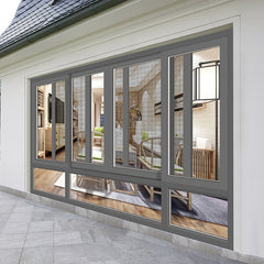 Preferred monumental double glazing fire rated thermal break sound proof aluminium sliding window price on China WDMA