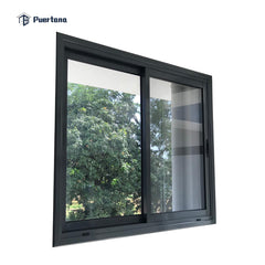 WDMA Best Selling 60x48 Windows - Price Nigeria Broken Bridge Aluminum Profile Office Sliding Window And Door