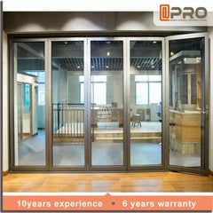 Price Sliding Soundproof Luxury Exterior Patio Lowes Glass Accordion Aluminium Bi-fold Bi Fold Doors Bifold Folding Door on China WDMA