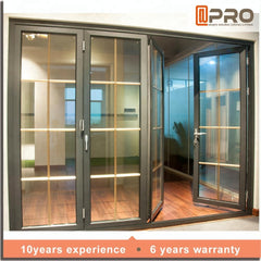 Price Sliding Soundproof Luxury Exterior Patio Lowes Glass Accordion Aluminium Bi-fold Bi Fold Doors Bifold Folding Door on China WDMA