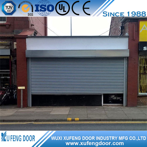 Professional Industrial Windproof aluminum rolling shutter patio doors on China WDMA