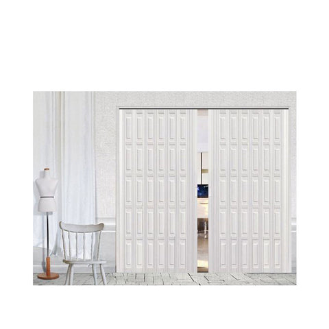 Professional manufacturer plastic concertina folding doors sliding door on China WDMA