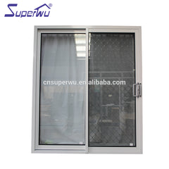 Professional soundproof glass kitchen door flucarbon aluminium double glazed doors Of Low Price on China WDMA