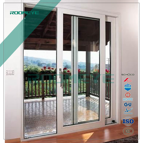 ROOMEYE cheap price balcony design pvc sliding king doors China on China WDMA