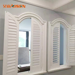 Rectangle Shape Wooden Plantation Shutter for Doors or Windows on China WDMA