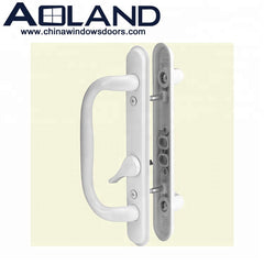 Residential aluminium patio interior/exterior sliding doors design with white powder coated on China WDMA