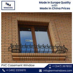 Rigid PVC Material Bulk Supply Casement Window on Sale