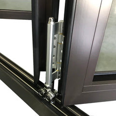 Roomeye hot sale aluminum bi folding door aluminium security screen door on China WDMA