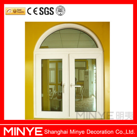 Russian Style Vinyl Bay window/garden style UPVC frame casement windows on China WDMA